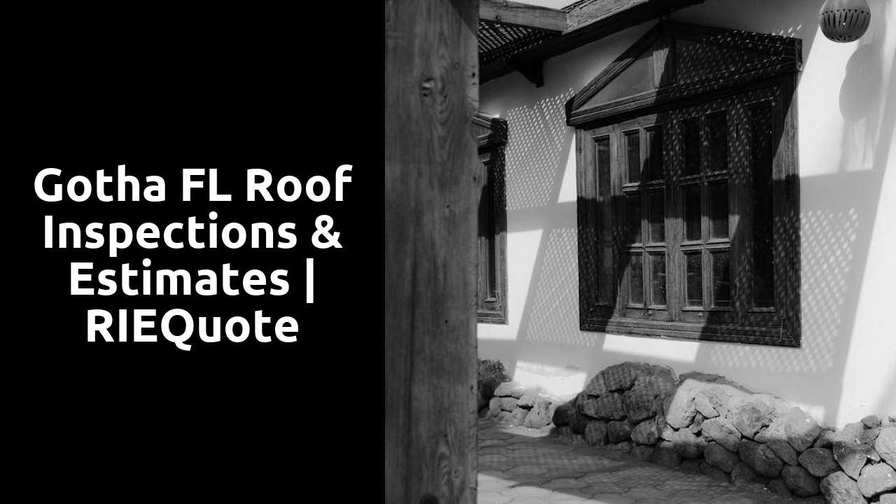 Gotha FL Roof Inspections & Estimates | RIEQuote