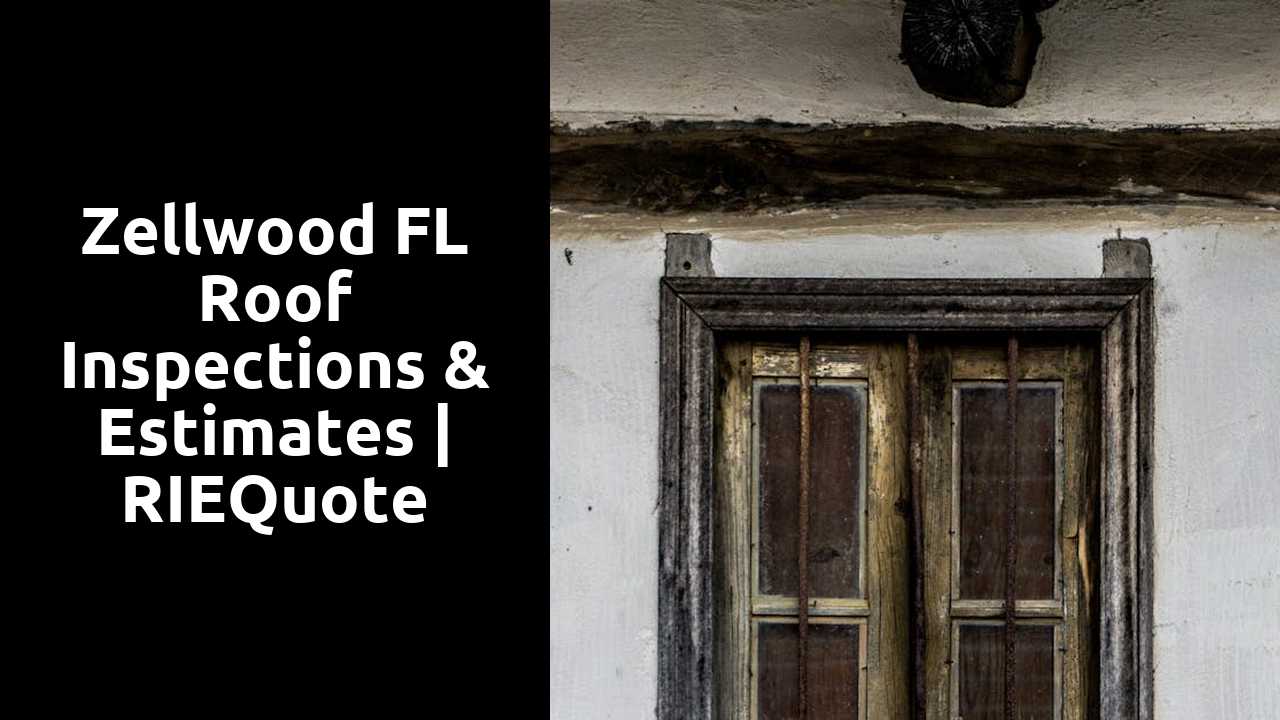 Zellwood FL Roof Inspections & Estimates | RIEQuote